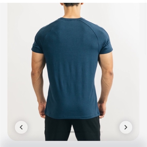 Alphalete | Men's Performance Fit Blue T-shirt sz M - Picture 12 of 15